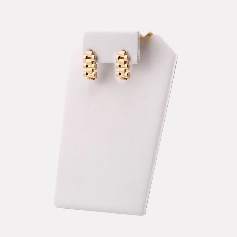 Aretes Tipo Rolex 14k 1.5g